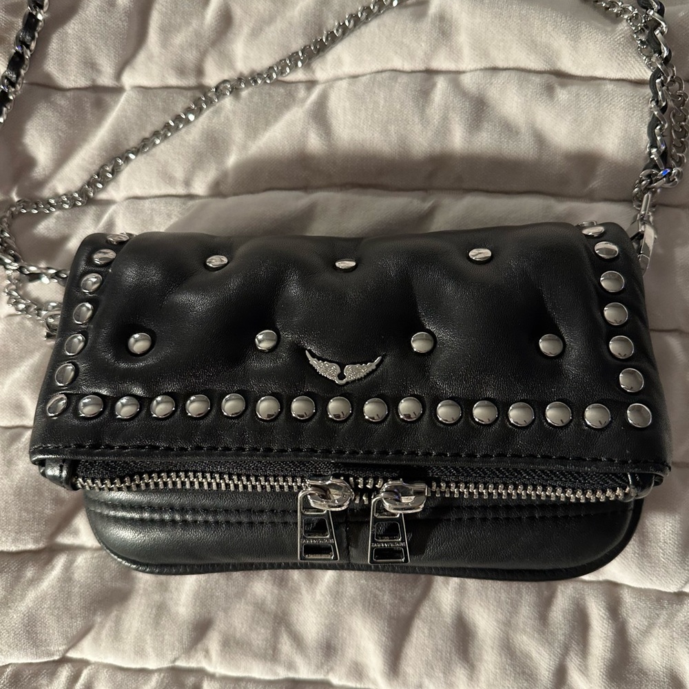 zadig & voltaire rocker nano rider crossbody bag